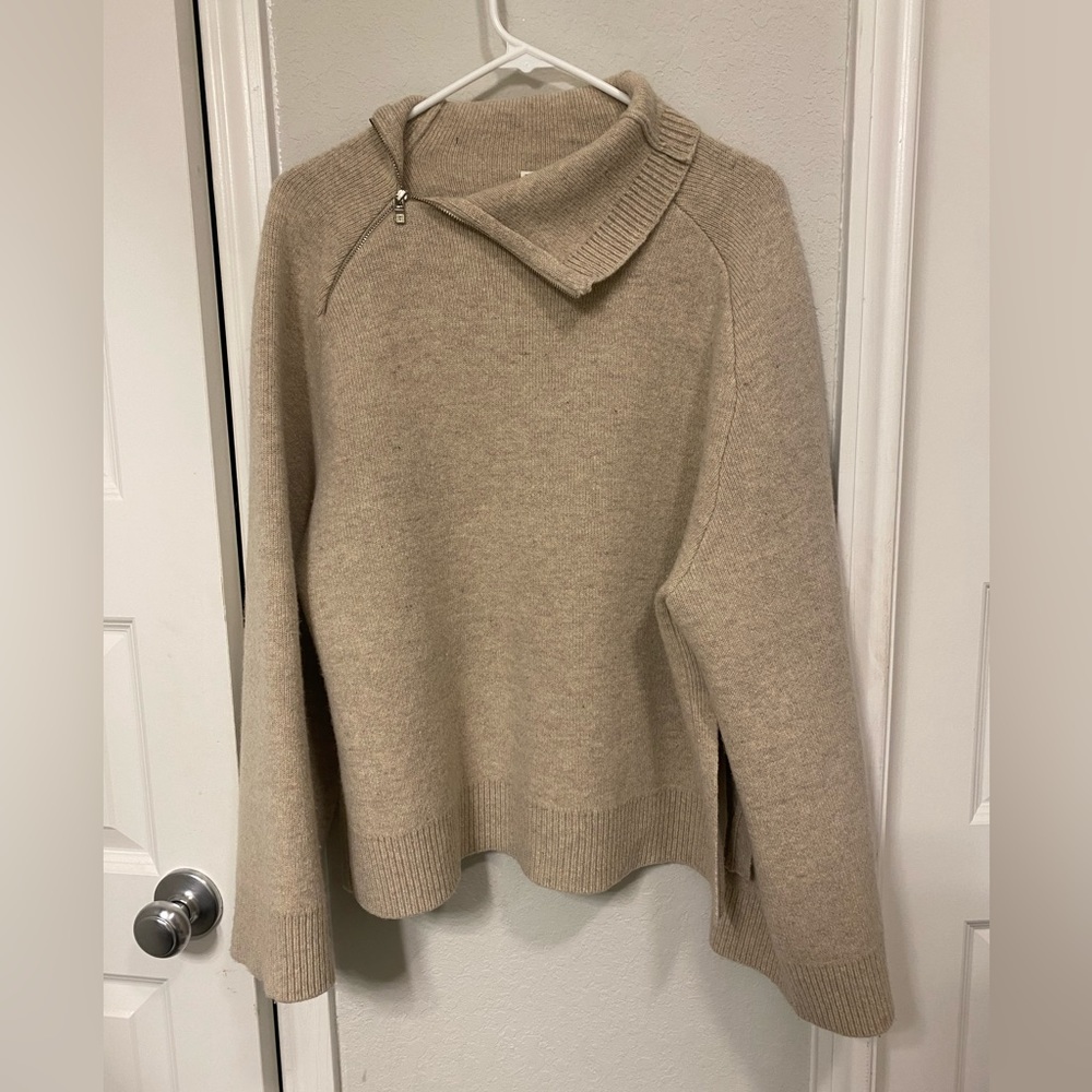 Authentic Zip Collar Toteme Sweater